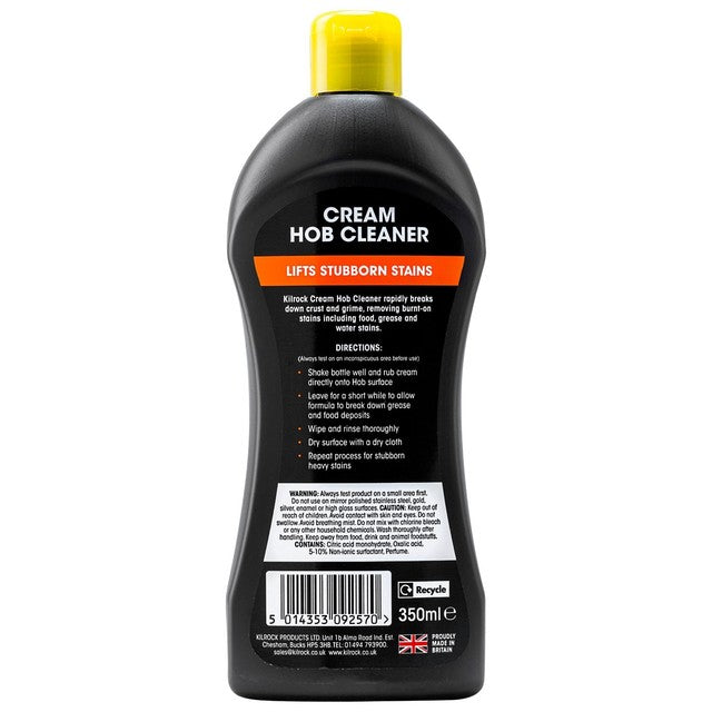 Kilrock hob cleaner cream 350ml, UK version
