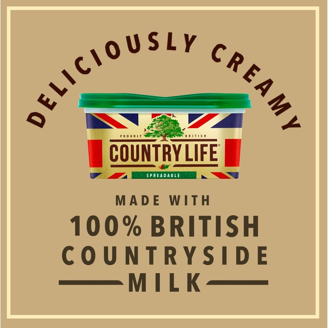 Country Life spreadable butter blend 750g, UK version