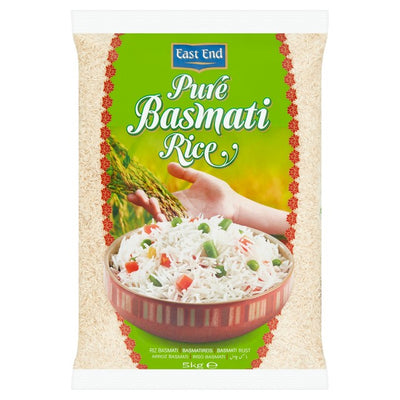 M&S East End Pure Basmati Rice 5kg- Buy online at McGrocer