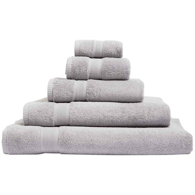 M&S M&S Super Soft Pure Cotton Face Towels Light Grey 2 Pack- Buy online at McGrocer