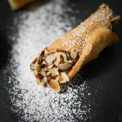 Dessert italien Cannolo aux noisettes du Piémont Di Santo 200g