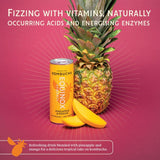 Equinox organic pineapple mango kombucha can, imported from the UK