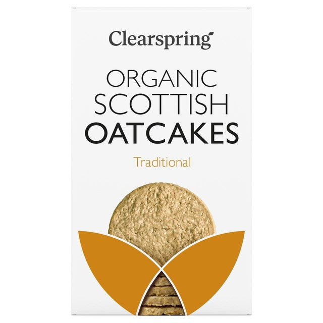Clearspring traditional oatcakes 200g - British product