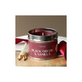 Pintail Black Orchid & Vanilla tin candle 225g, imported from the UK
