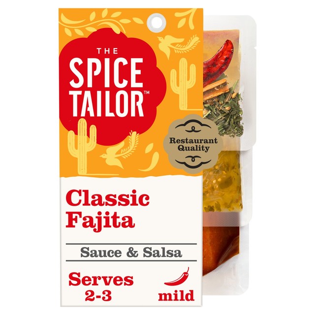 The Spice Tailor Mexican fajita sauce kit (British brand)