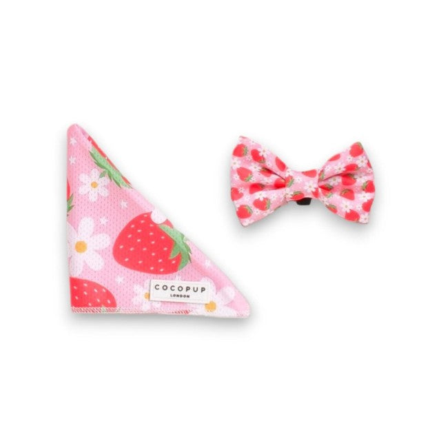 Cocopup Pupberry Fields Dog Bandana Set 10cm x 7cm - British product