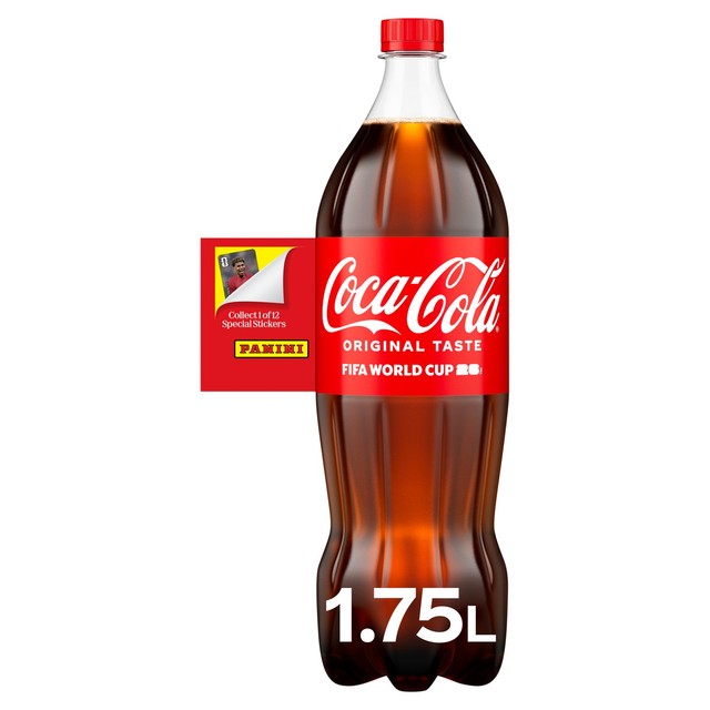 Coca-Cola Original Taste Sparkling Cola 1.75L - British product