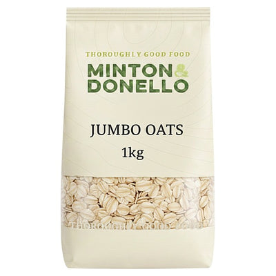 M&S Minton & Donello Jumbo Oats Porridge Oats 1kg- Buy online at McGrocer