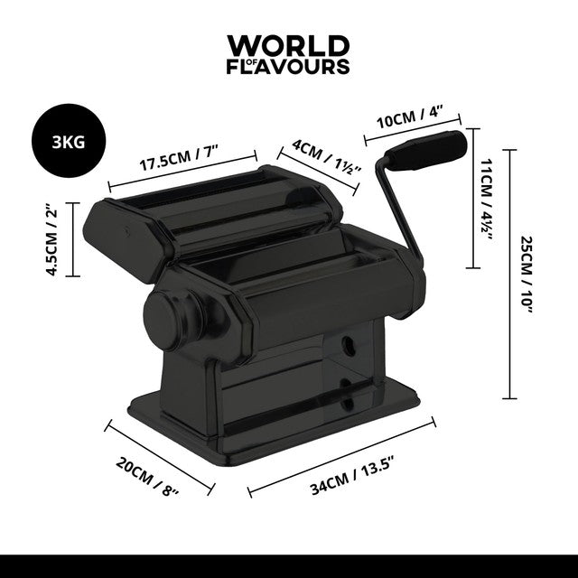 World of Flavours manual pasta machine (British brand)