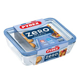 Pyrex Zero Plastic glass storage container 1.6L, imported from the UK