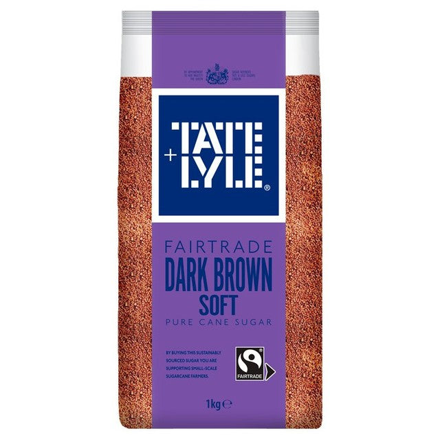 Tate & Lyle Dark Brown Sugar 1kg (British brand)