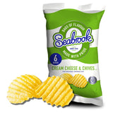 Seabrook Potato Crisps Cream Cheese & Chive 25g (British brand)