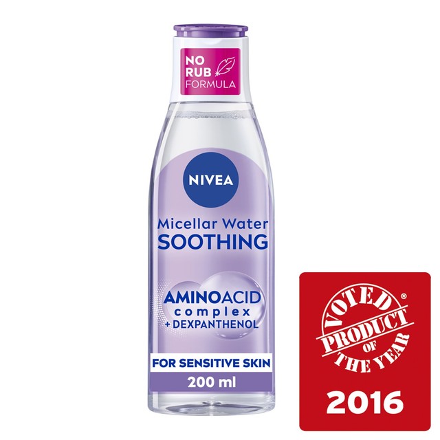 Nivea MicellAIR micellar water for sensitive skin 200ml, imported from the UK