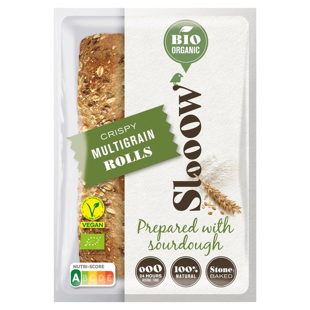 SlooOw Crispy Multigrain Rolls 320g (British brand)