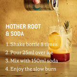 Mother Root ginger non-alcoholic aperitif 500ml, imported from the UK