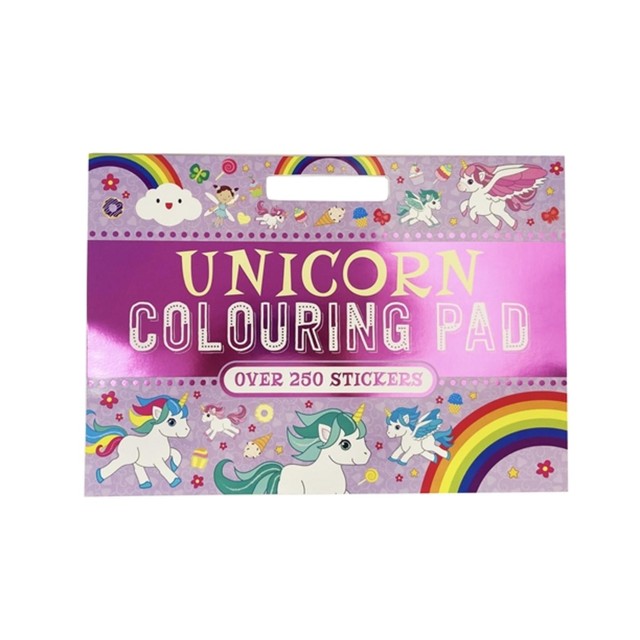 Igloo Books Unicorn Colouring Pad (British brand)
