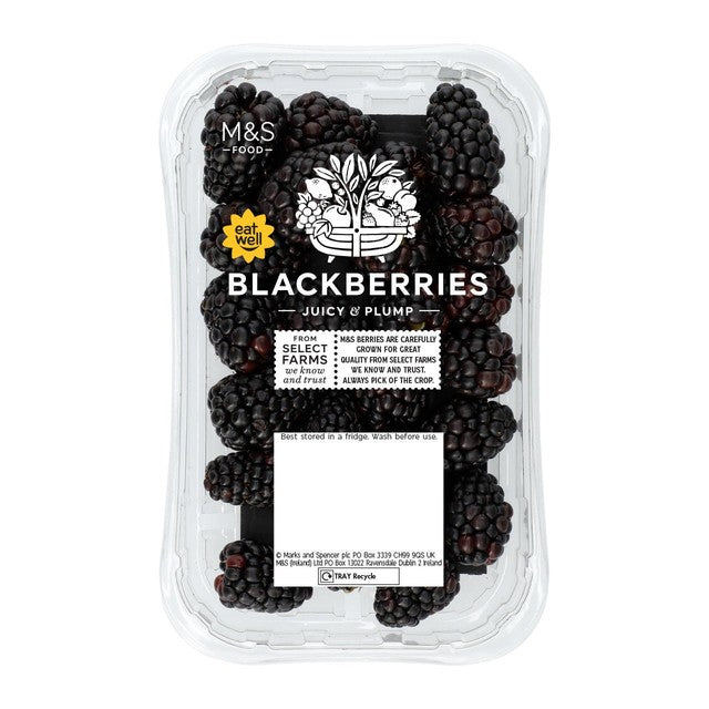 M&S blackberries 150g, imported from the UK