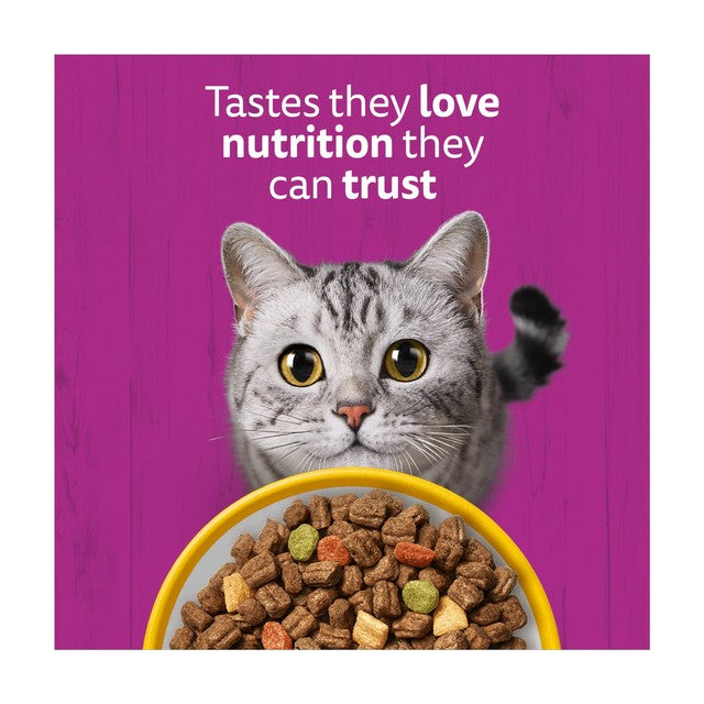 Whiskas dry cat food with chicken 800g (British brand)