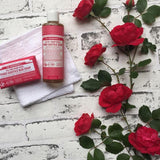 Dr. Bronner's rose soap bar 140g - British product