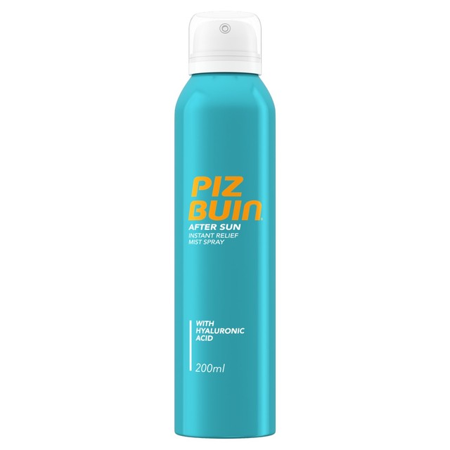 Piz Buin hyaluronic acid after sun mist 200ml, imported from the UK