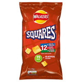 Walkers Squares multipack potato snacks variety mix 264g (British brand)