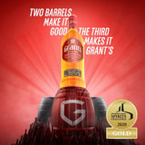 Grant's Triple Wood blended Scotch whisky - British product