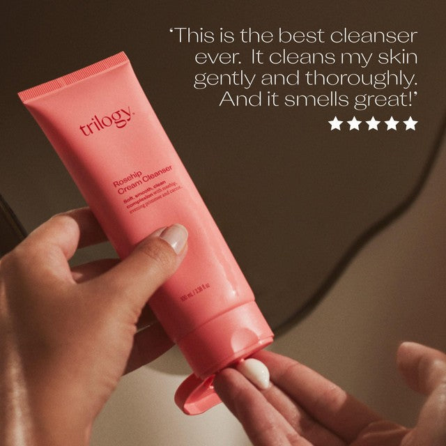 Trilogy rosehip cream cleanser 100ml (British brand)