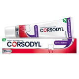 Corsodyl Ultra Clean fluoride toothpaste 75ml - British product