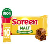 Soreen malt loaf individually wrapped 10 pack, UK version