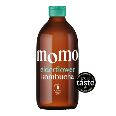 M&S MOMO Kombucha Bio-Holunderblüten-Kombucha-Getränk 330ml - Online bei McGrocer kaufen
