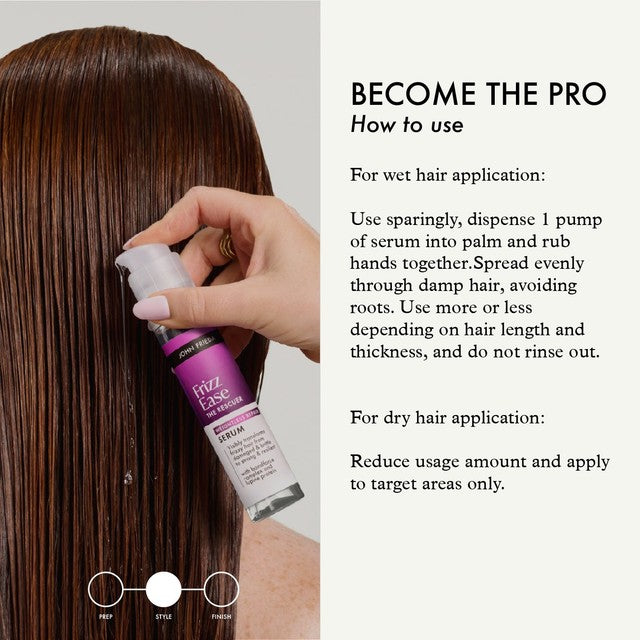 John Frieda Frizz Ease Lightweight Serum, imported from the UK