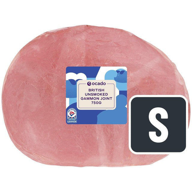 Ocado unsmoked gammon joint 750g, imported from the UK
