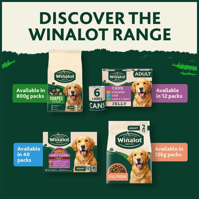 Winalot chicken dry dog food - British product