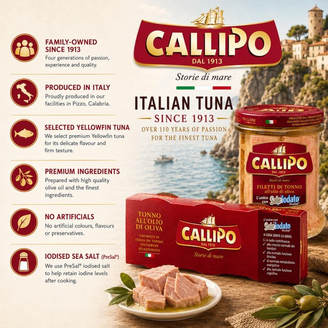 Callipo Tuna Spread 135g (British brand)
