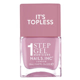 Nails INC Gel Polish Mauve Pink 14ml, imported from the UK