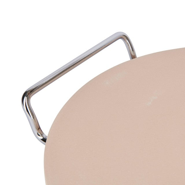 World of Flavours 32cm pizza stone set with stand and cutter, UK version