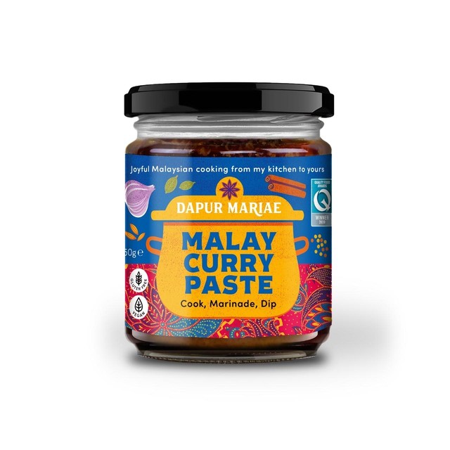 Dapur Mariae Malay curry paste in a jar (British brand)