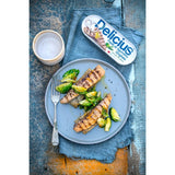 Delicius grilled mackerel fillets in olive oil 110g - British product