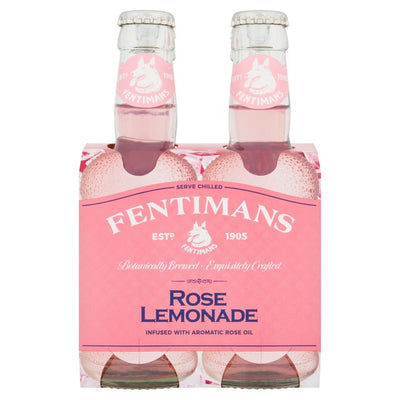 M&S Fentimans Rose Lemonade Botanical Lemonade 4 x 200ml- Buy online at McGrocer