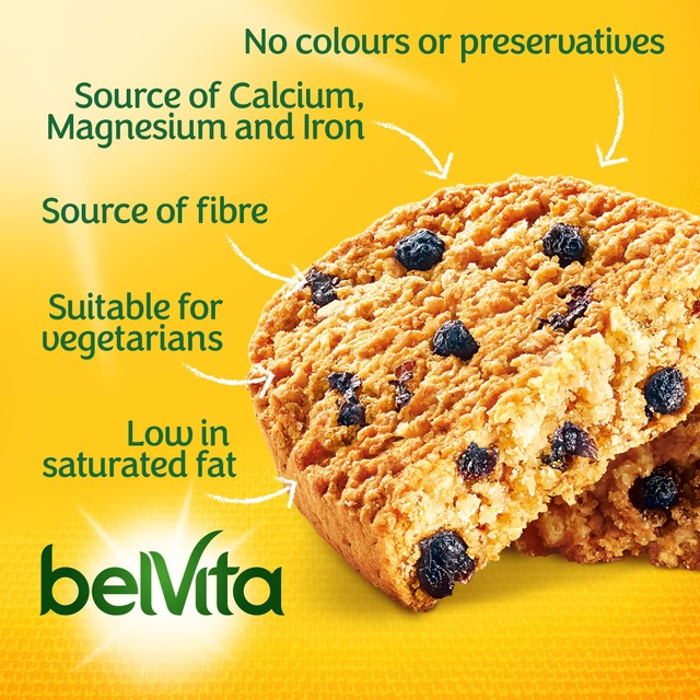 Belvita Breakfast Biscuits Blueberry pack of 5 - British product