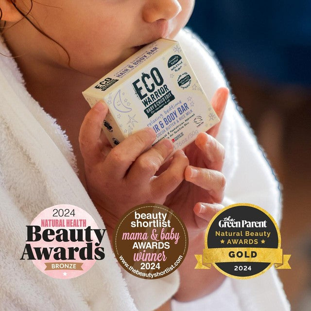 Little Soap Company Eco Warrior Baby & Child Relaxing Bedtime Hair & Body Soap Bar 50g - British product