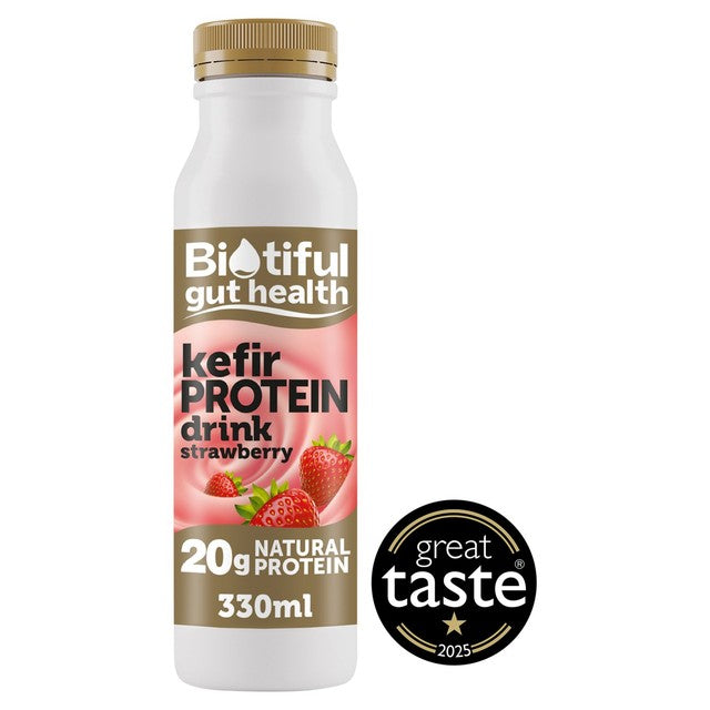 Biotiful Strawberry Kefir drink 330ml - British product