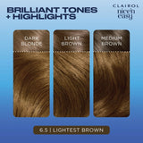 Clairol Nice'n Easy hair dye 6.5 Lightest Brown - British product
