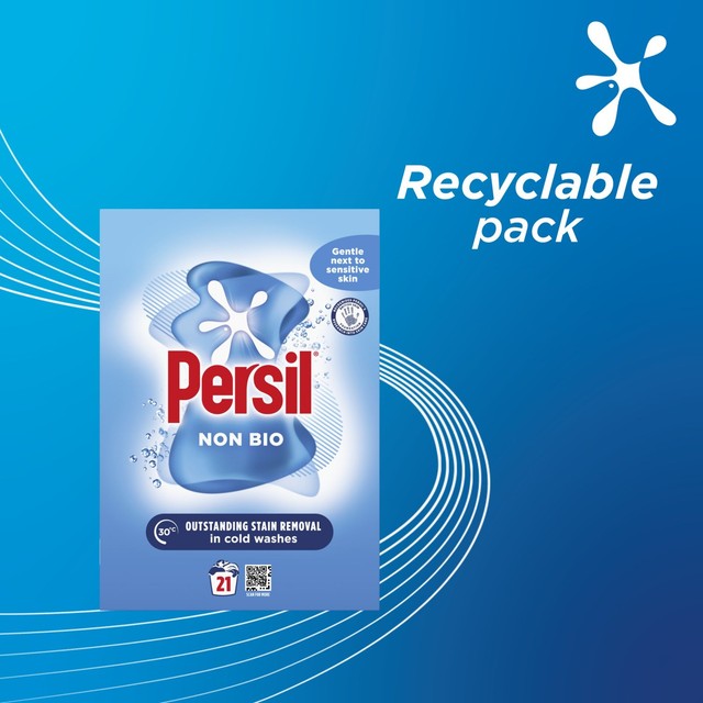 Persil Non Bio Washing Powder 1.05kg, imported from the UK