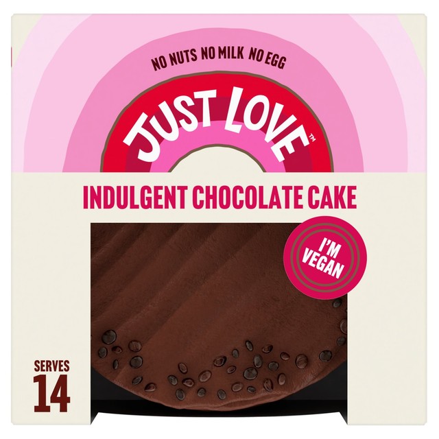 Just Love Food Indulgent Chocolate Cake 1.075kg, UK version
