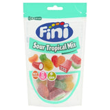 FINI sour tropical mix assorted gummy jellies and fruit candies 150g - British product