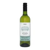 M&S Fino Sherry Glass Bottle 75cl, imported from the UK