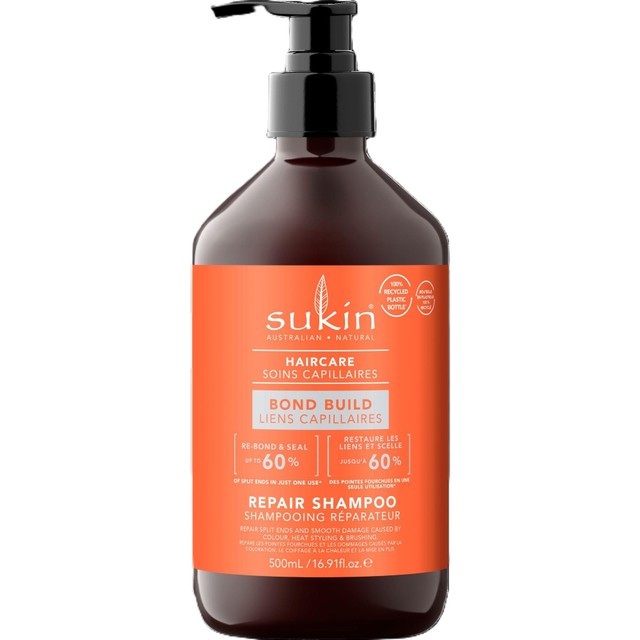 Sukin Bond Build Repair Shampoo 500ml (British brand)