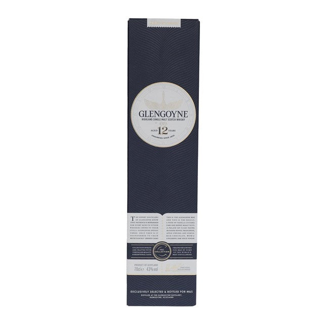 M&S Single Malt Whisky 12 Year Old 70cl, imported from the UK