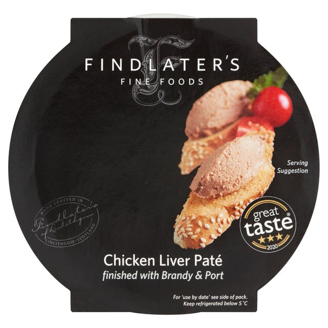 Findlater's Chicken Liver Pate with Brandy & Port 120g - British product